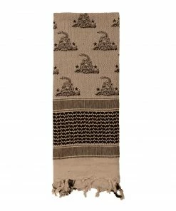 Rothco Gadsden Snake Shemagh Tactical Desert Scarf - One Size 11 Rothco Gadsden Snake Shemagh Tactical Desert Scarf - One Size