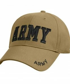 Rothco Deluxe Army Embroidered Low Profile Insignia Cap - One Size 12 Rothco Deluxe Army Embroidered Low Profile Insignia Cap - One Size