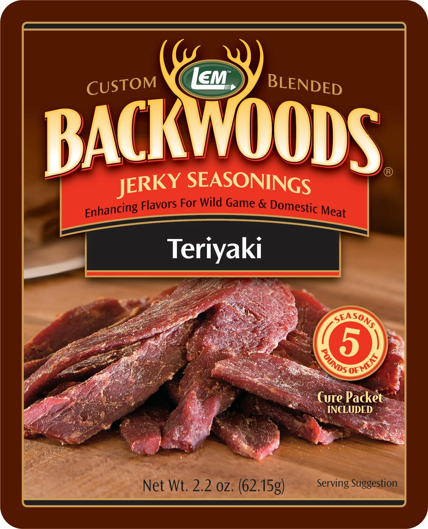 LEM BACKWOODS TERIYAKI JERKY SEASONING Food & Food Storage 1 LEM BACKWOODS TERIYAKI JERKY SEASONING Food & Food Storage