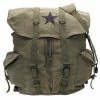 Gear Rothco Vintage Weekender Canvas Backpack With Star