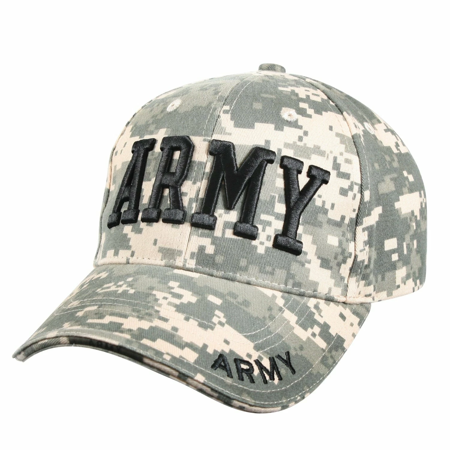 Rothco Deluxe Army Embroidered Low Profile Insignia Cap - One Size 7 Rothco Deluxe Army Embroidered Low Profile Insignia Cap - One Size