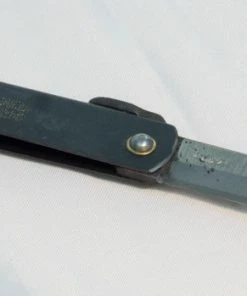 Gyokucho Triple-layered SK Steel HIGO Knife (120mm) Black Handle Gear