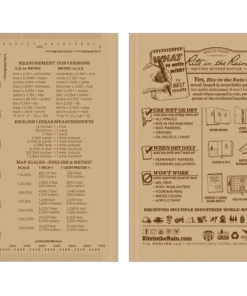 Rite In The Rain Weatherproof Soft Cover Pocket Notebook, 3.5 In. X 6 In. Waterproof Notebooks