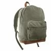 Rothco Vintage Canvas Teardrop Backpack With Leather Accents