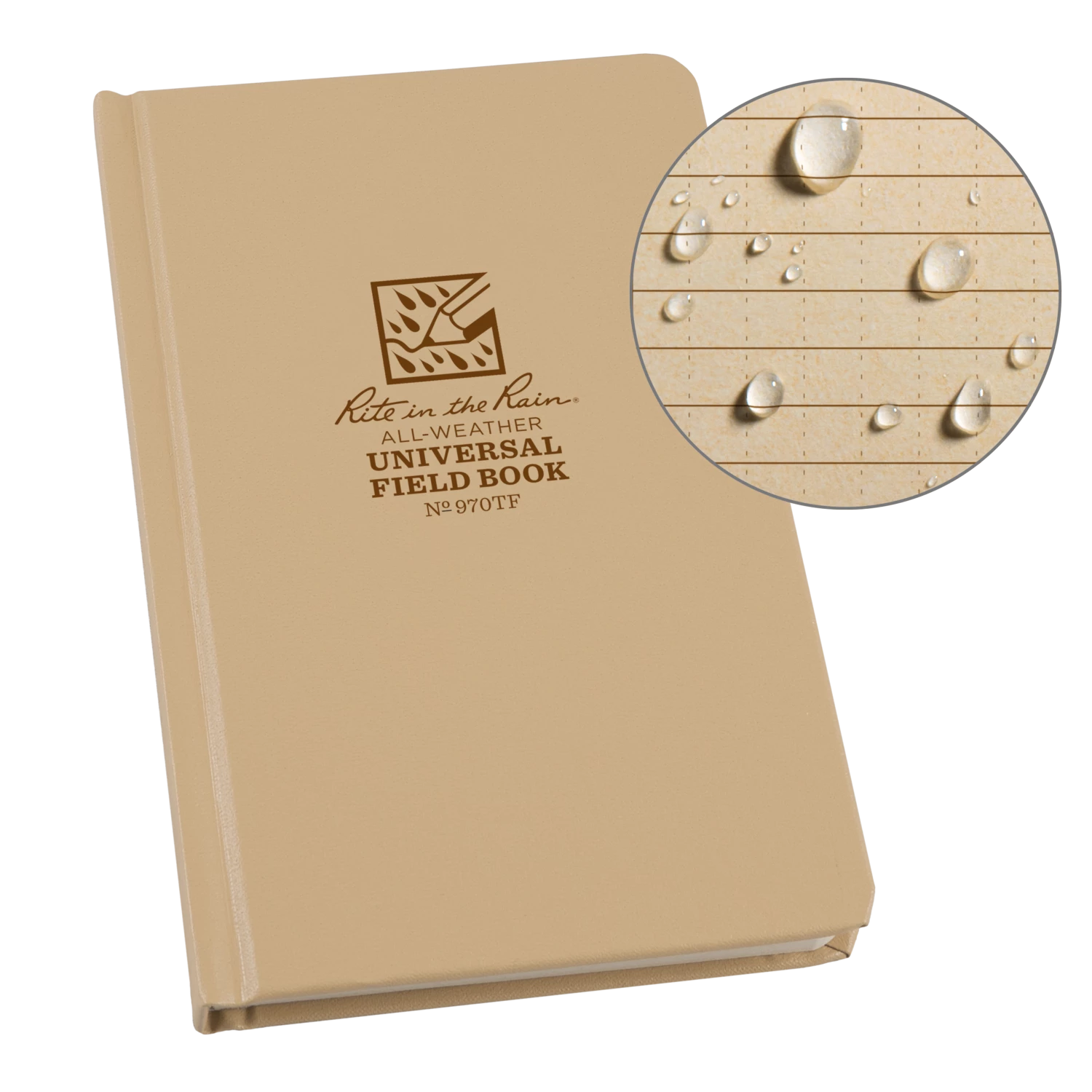 Rite In The Rain Weatherproof Hard Cover Notebook, 4.75 In. X 7.5 In. Books, Binders & Notepads 2 Rite In The Rain Weatherproof Hard Cover Notebook, 4.75 In. X 7.5 In. Books, Binders & Notepads