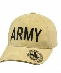 Rothco Vintage Deluxe Army Low Profile Insignia Cap