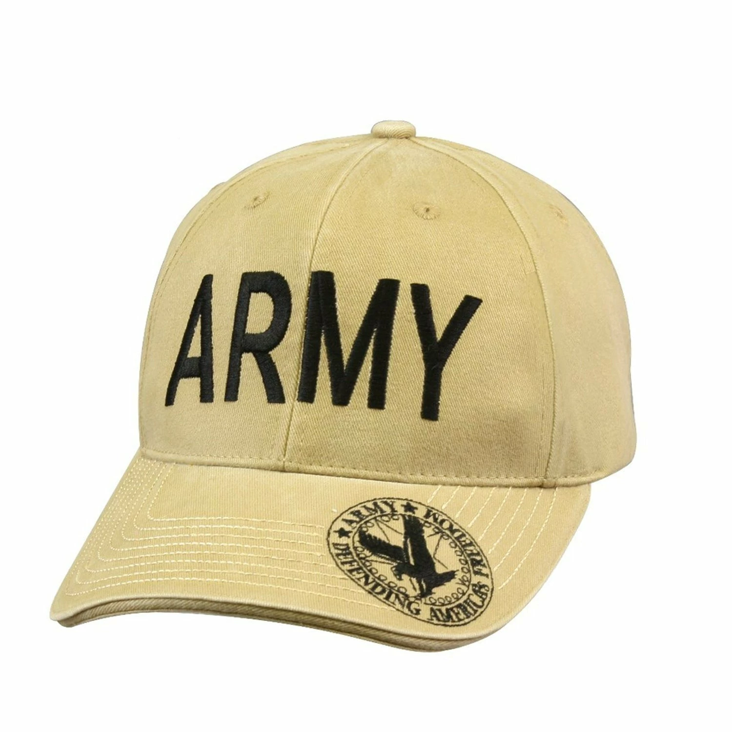Rothco Vintage Deluxe Army Low Profile Insignia Cap 2 Rothco Vintage Deluxe Army Low Profile Insignia Cap