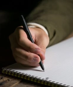 Rite In The Rain Weatherproof Metal Clicker Pen - Blue Ink