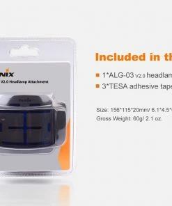 FENIX ALG-03 V2.0 HEADLAMP HELMET ATTACHMENT Headlamps