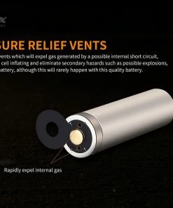 FENIX ARB-L21 4000P HIGH DRAW 21700 LI-ION RECHARGEABLE BATTERY Fenix Lights