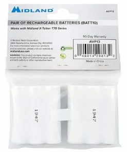 Midland AVP13 Rechargeable Battery Pack For T71, T75, T77 2-Way & Emergency Radios