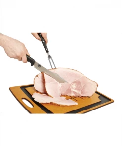 Bradley Accessories Bradley Smoking Tools, 5 Pieces: Butcher Knife, Boning Knife, Fork, Sharpener And Digital Thermometer