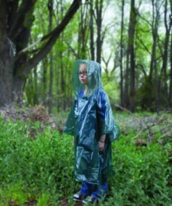 Emergency Zone CHILDREN'S EMERGENCY PONCHO - GREEN