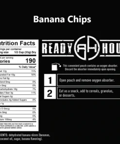 Ready Hour 4-Week Emergency Food Supply (2,000+ Calories/day) 55 Ready Hour 4-Week Emergency Food Supply (2,000+ Calories/day)