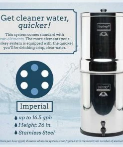 Imperial Berkey Water Filter (4.5 Gal)