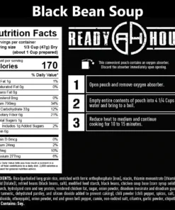 Ready Hour 4-Week Emergency Food Supply (2,000+ Calories/day) 47 Ready Hour 4-Week Emergency Food Supply (2,000+ Calories/day)