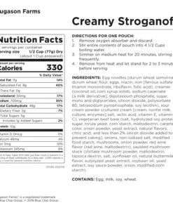 Augason Farms Creamy Stroganoff Super Can