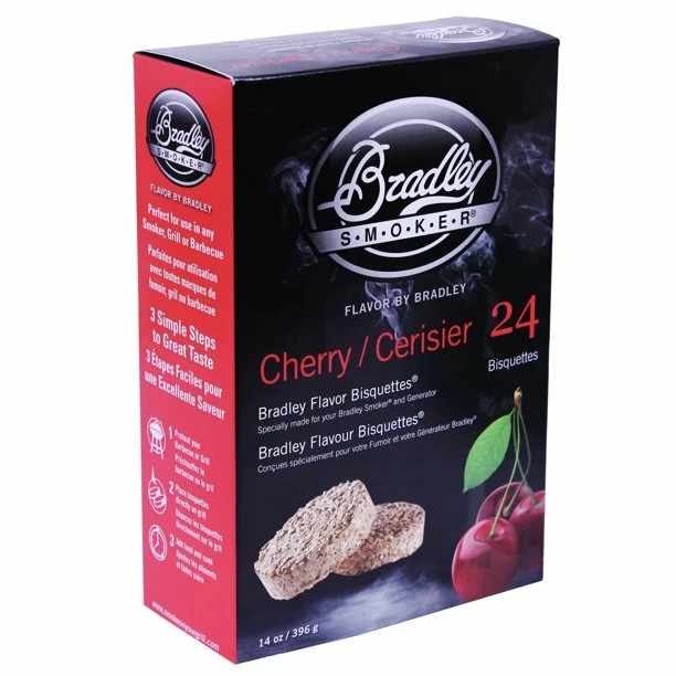 Bradley Bisquettes Bradley Flavor Bisquettes - Cherry 24Pk 1 Bradley Bisquettes Bradley Flavor Bisquettes - Cherry 24Pk