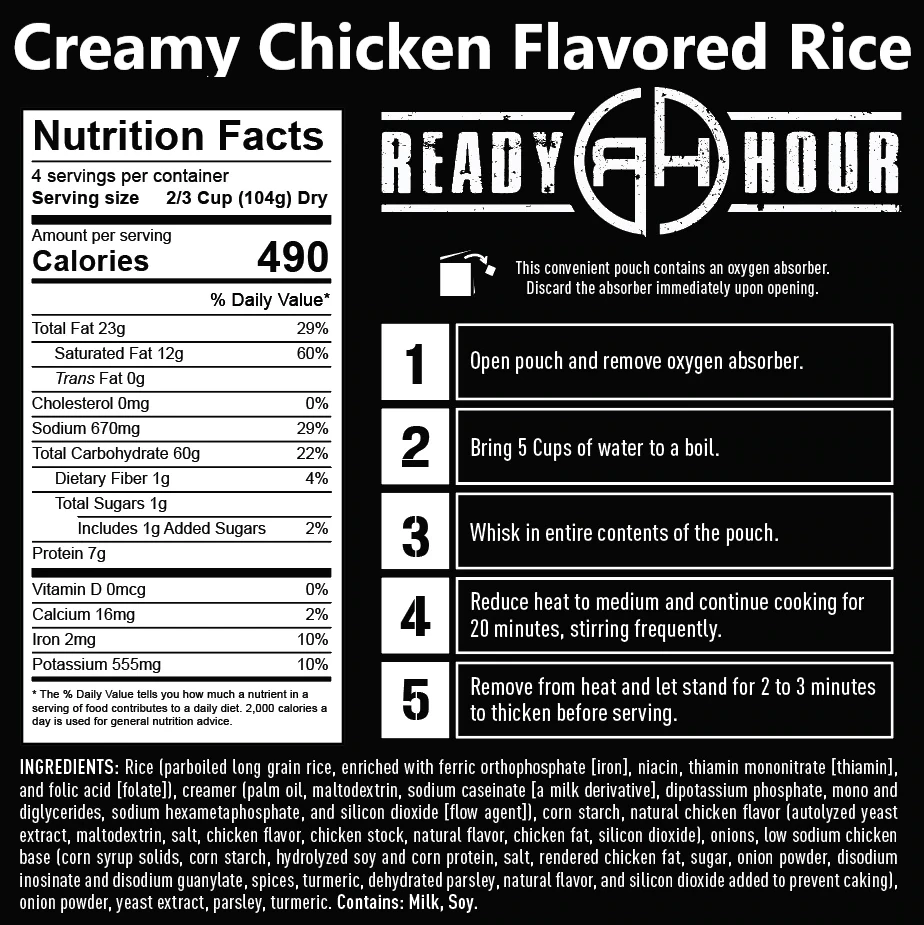 Long Term Food Kits Ready Hour 6 Month Emergency Food Supply 20 Long Term Food Kits Ready Hour 6 Month Emergency Food Supply