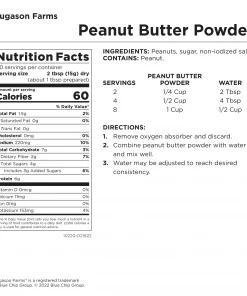 Augason Farms Dehydrated Peanut Butter Powder Food & Food Storage 20 Augason Farms Dehydrated Peanut Butter Powder Food & Food Storage