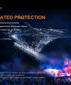 Fenix E02R Rechargeable 200 Lumen Keychain Light