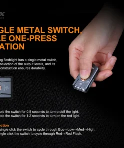 FENIX E03R 260 LUMENS KEYCHAIN FLASHLIGHT Flashlights 19 FENIX E03R 260 LUMENS KEYCHAIN FLASHLIGHT Flashlights