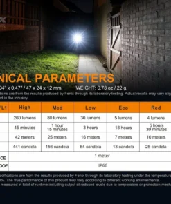 FENIX E03R 260 LUMENS KEYCHAIN FLASHLIGHT Flashlights 23 FENIX E03R 260 LUMENS KEYCHAIN FLASHLIGHT Flashlights