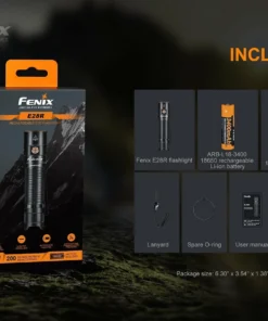 Flashlights FENIX E28R 1500 LUMENS RECHARGEABLE FLASHLIGHT
