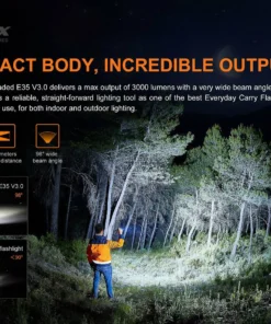 Flashlights FENIX E35 V3.0 3000 LUMENS RECHARGEABLE FLASHLIGHT 18 Flashlights FENIX E35 V3.0 3000 LUMENS RECHARGEABLE FLASHLIGHT