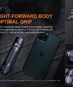 Flashlights FENIX E35 V3.0 3000 LUMENS RECHARGEABLE FLASHLIGHT 20 Flashlights FENIX E35 V3.0 3000 LUMENS RECHARGEABLE FLASHLIGHT