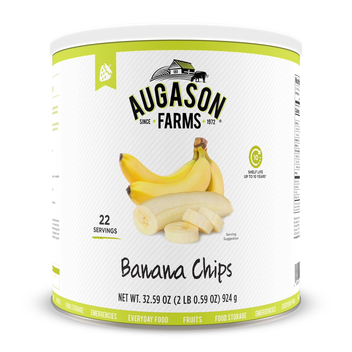 Augason Farms Banana Chips 1 Augason Farms Banana Chips