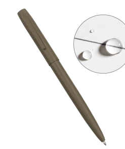 Rite In The Rain Weatherproof Metal Clicker Pen - Black Ink