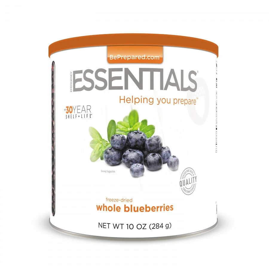 Food & Food Storage Emergency Essentials Freeze-Dried Whole Blueberries Large Can 1 Food & Food Storage Emergency Essentials Freeze-Dried Whole Blueberries Large Can