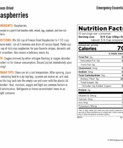 Food & Food Storage Emergency Essentials MEGA Fruit Kit
