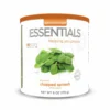 Food & Food Storage Emergency Essentials Freeze-Dried Chopped Spinach Large Can