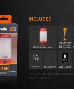 Fenix CL26R Rechargeable Lantern 28 Fenix CL26R Rechargeable Lantern