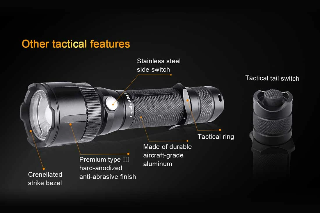 Flashlights Fenix FD41 900 Lumens Focus Flashlight 5 Flashlights Fenix FD41 900 Lumens Focus Flashlight