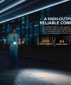 Fenix E05R 400 Lumens Mini Rechargeable Flashlight Flashlights