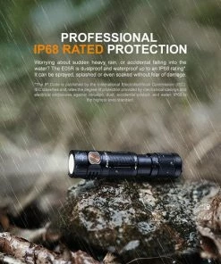 Fenix E05R 400 Lumens Mini Rechargeable Flashlight Flashlights