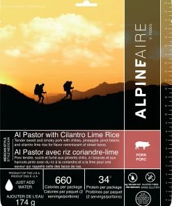 AlpineAire Al Pastor With Cilantro Lime Rice Backpacking Meals