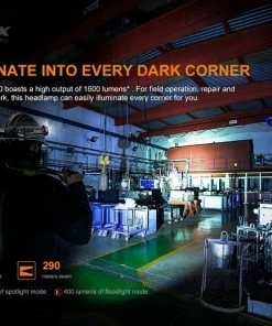 Headlamps FENIX HP25R V2.0 HEADLAMP 21 Headlamps FENIX HP25R V2.0 HEADLAMP