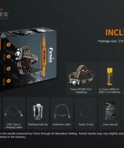 FENIX HP30R V2.0 RECHARGEABLE HEADLAMP