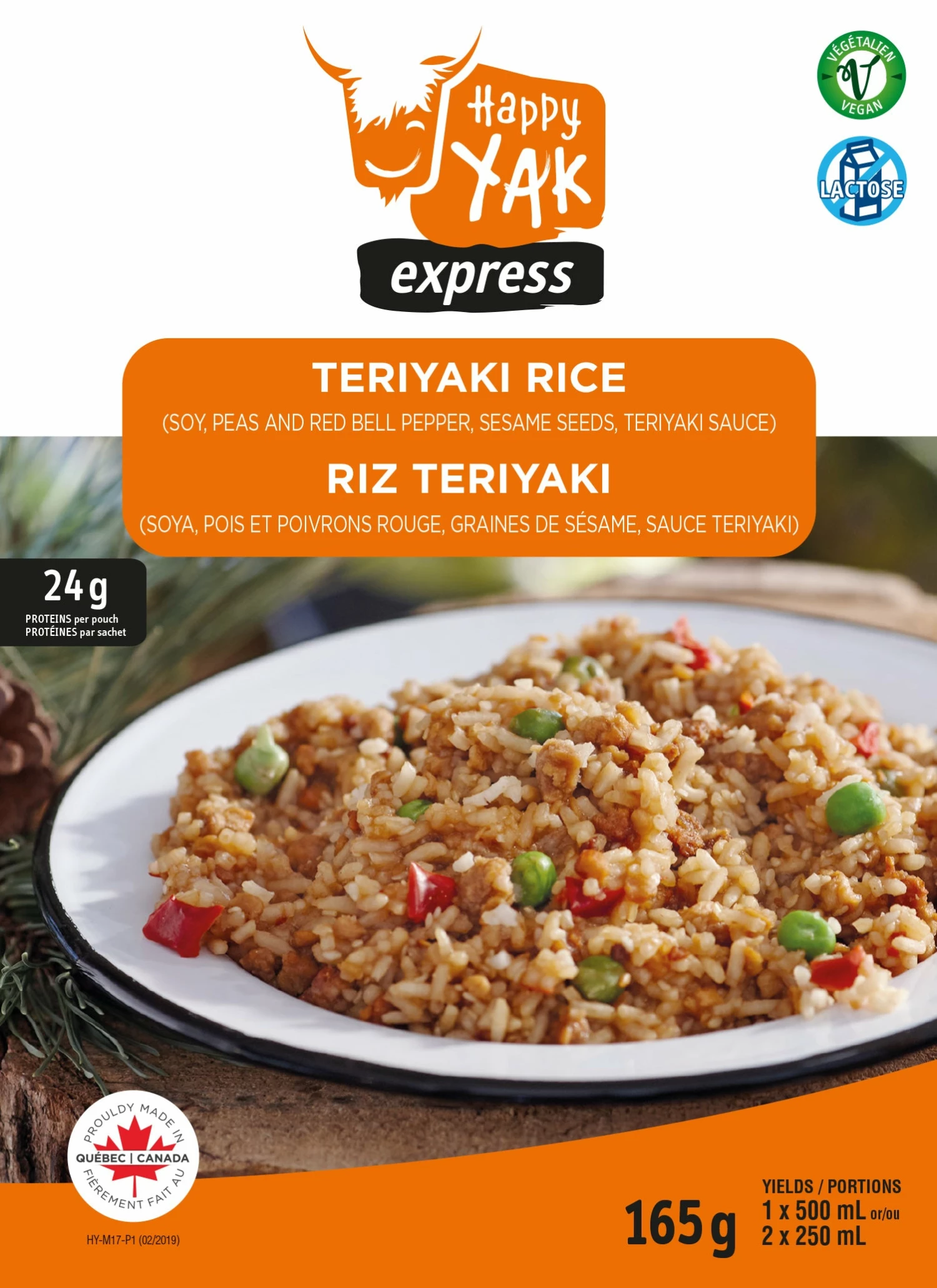 HAPPY YAK TERIYAKI RICE Food & Food Storage 1 HAPPY YAK TERIYAKI RICE Food & Food Storage