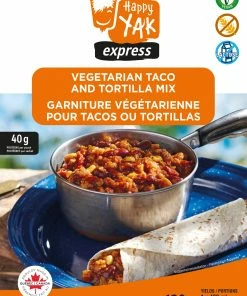 Food & Food Storage Happy Yak Vegetarian Taco Or Tortilla Mix