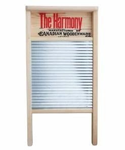 Home, Farm & Garden Canadian Woodenware Harmony Metal Washboard