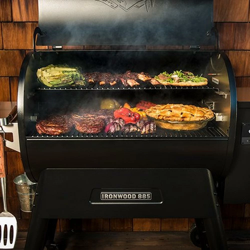 TRAEGER IRONWOOD 885 PELLET GRILL 8 TRAEGER IRONWOOD 885 PELLET GRILL