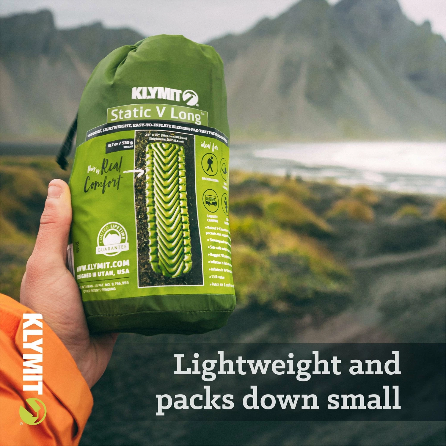 Klymit Static V Sleeping Pad - Long Camping & Hunting 7 Klymit Static V Sleeping Pad - Long Camping & Hunting