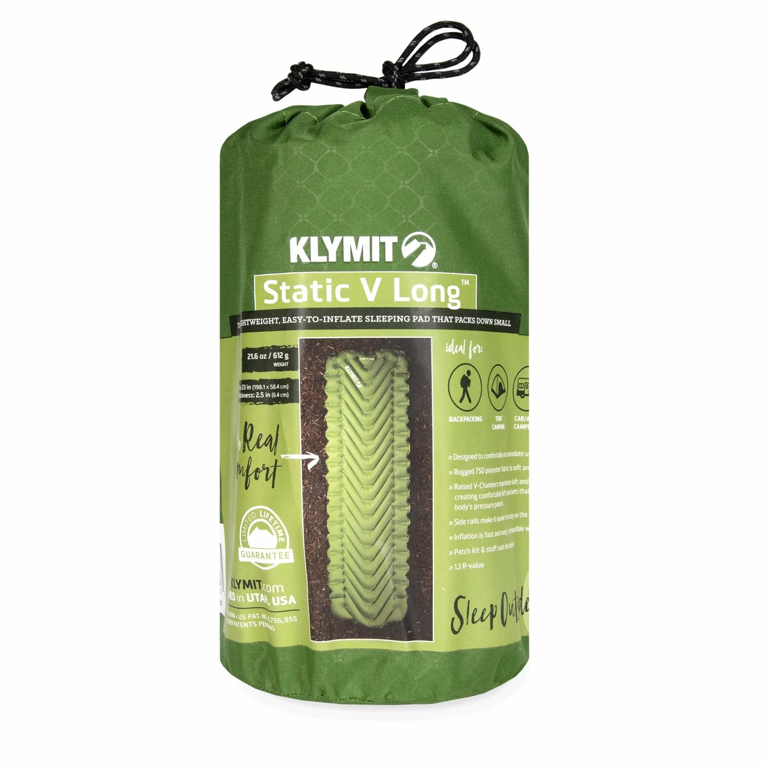 Klymit Static V Sleeping Pad - Long Camping & Hunting 3 Klymit Static V Sleeping Pad - Long Camping & Hunting