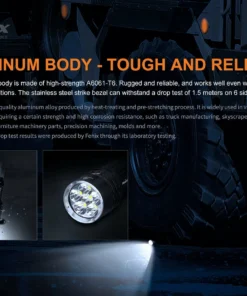 FENIX LR35R 10,000 LUMEN RECHARGEABLE FLASHLIGHT Flashlights 19 FENIX LR35R 10,000 LUMEN RECHARGEABLE FLASHLIGHT Flashlights