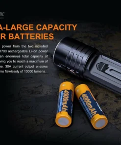 FENIX LR35R 10,000 LUMEN RECHARGEABLE FLASHLIGHT Flashlights 23 FENIX LR35R 10,000 LUMEN RECHARGEABLE FLASHLIGHT Flashlights